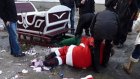 В Польше пьяный Санта с помощницей попали в аварию на санях
