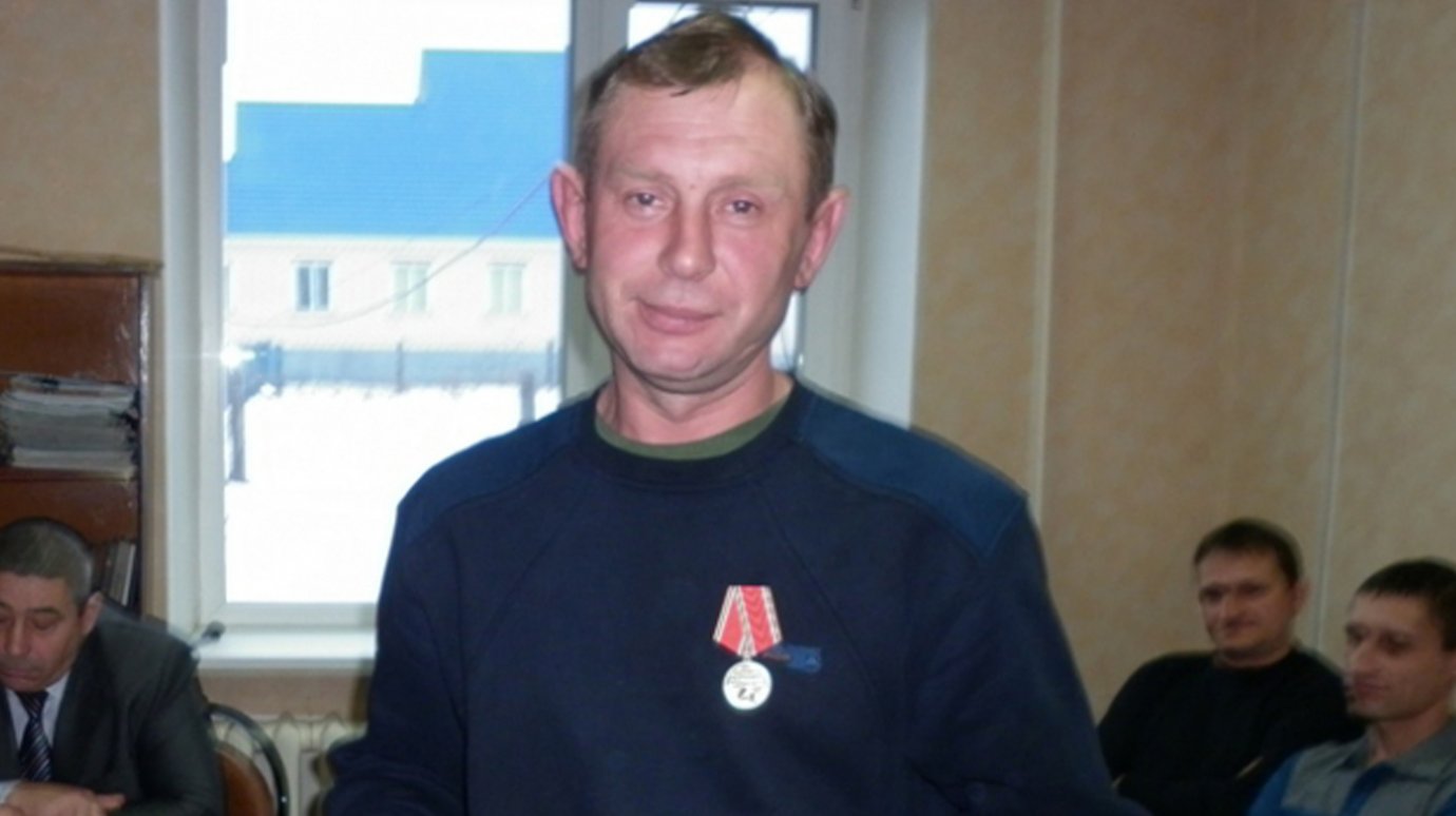 Жителю Вадинского района вручена медаль «За отвагу на пожаре»