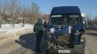 Рейсовая маршрутка Пенза - Каменка попала в ДТП на ул. Бурмистрова