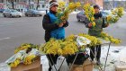 В Пензе в преддверии 8 Марта начали торговать весенними цветами