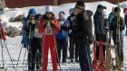 На стадионе «Снежинка» проходит Кубок области по лыжным гонкам
