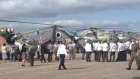 Зареченские школьники побывали в гостях у сызранских вертолетчиков