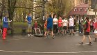 Юные спортсмены сыграли в стритбол на Фонтанной площади