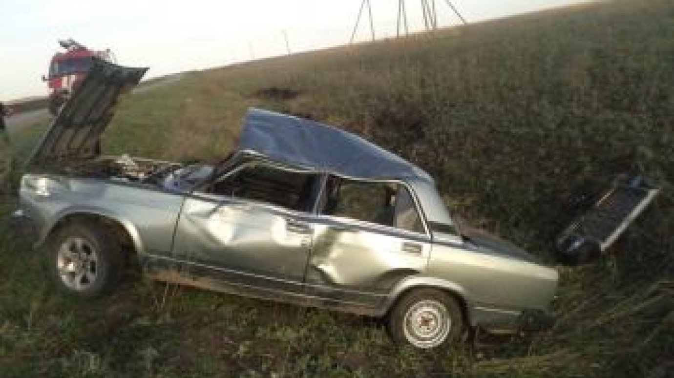 В Кузнецком районе в ДТП погиб молодой мужчина