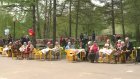 В Пензенском зоопарке ветеранов накормили солдатским обедом