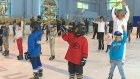 Призеры молодежного чемпионата мира по хоккею провели зарядку на льду