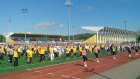 Зарядка на стадионе «Первомайский» собрала рекордное количество участников