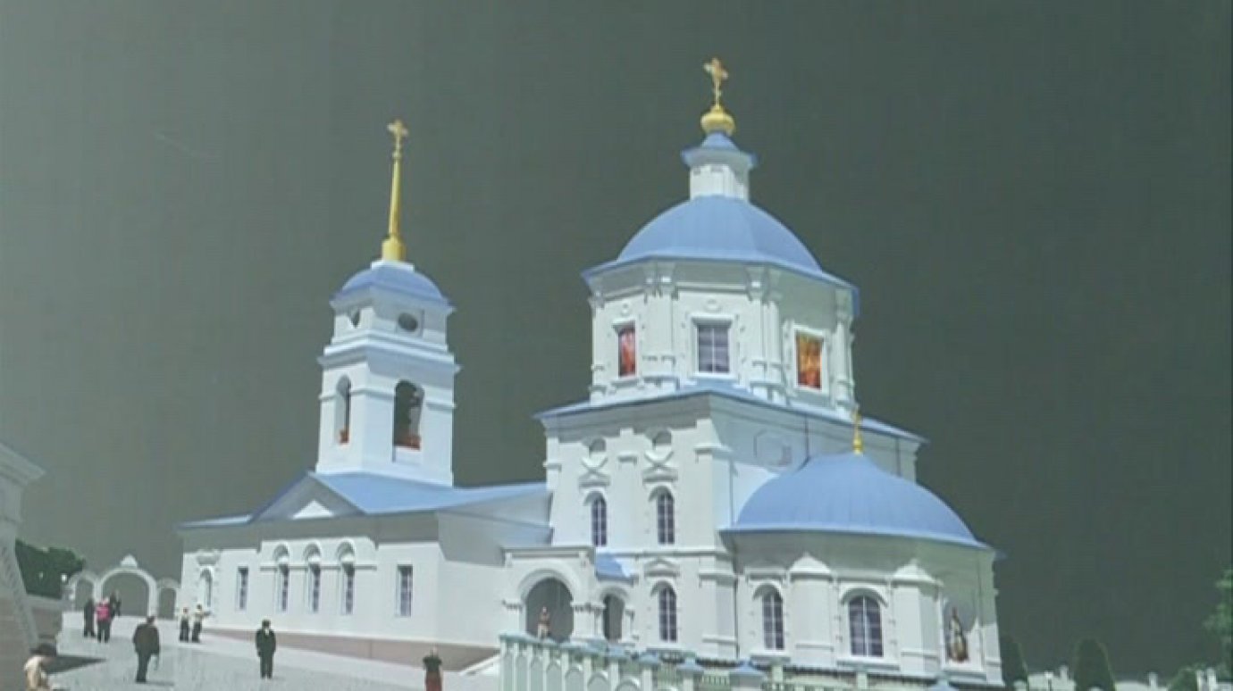 В Пензе реконструируют Введенскую церковь на ул. Богданова