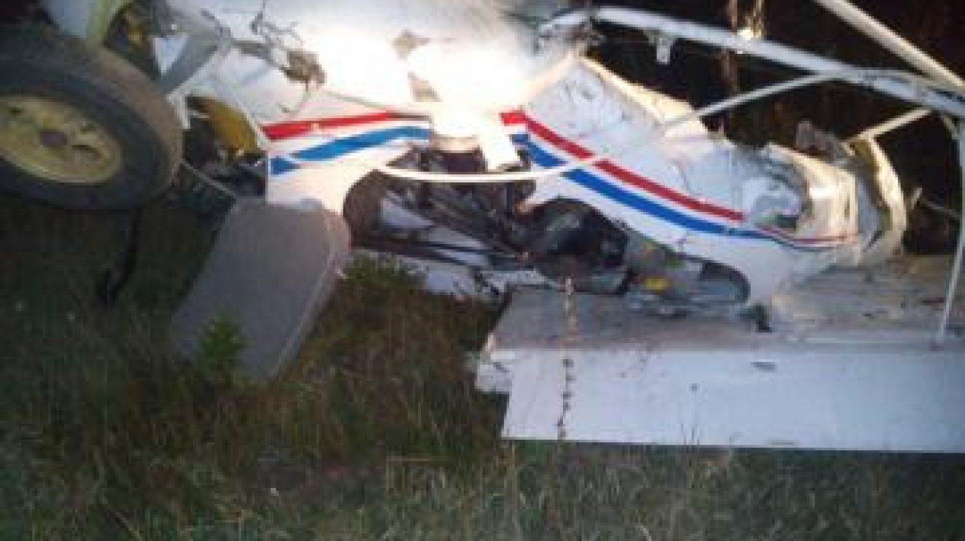 В Пачелмском районе погиб пилот легкомоторного самолета