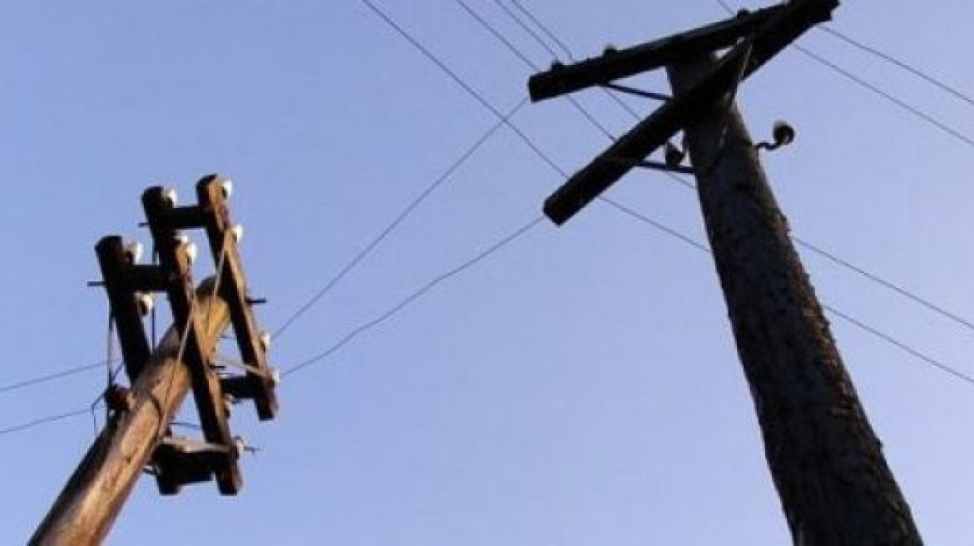 В селе Прянзерки украдены 3 200 метров провода и 21 опора