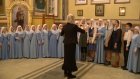 Архиерейский хор выступил в крестильном храме Успенского собора