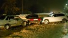 В центре Сердобска столкнулись четыре автомобиля