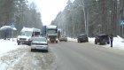 На дороге в Заречный произошла авария с участием маршрутки