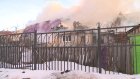 В 1-м проезде Мусоргского загорелся частный дом