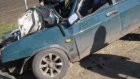 В Колышлейском районе ВАЗ-21099 врезался в дорожный каток
