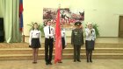 Учащимся школы № 63 вручили копию Знамени Победы