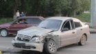 На улице Гагарина столкнулись Chevrolet и «Лада-Калина»
