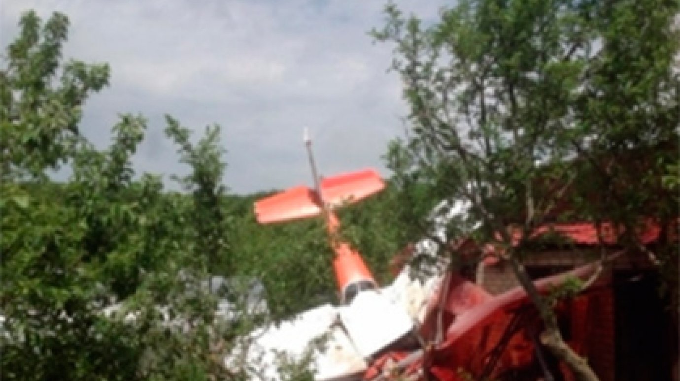 Под Ставрополем упал легкомоторный самолет