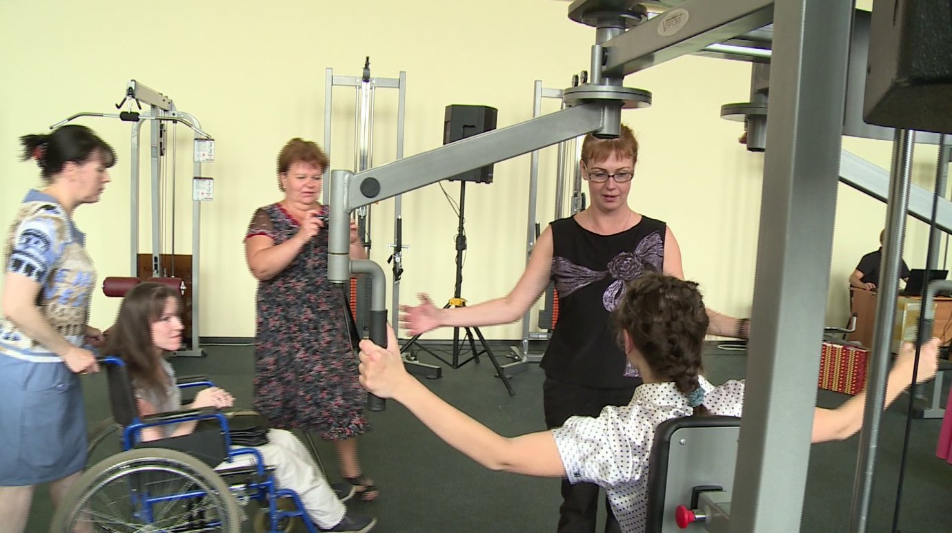 В Пензе открылся тренажерный зал для инвалидов