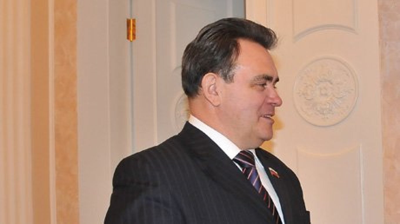 Валерий Лидин утвержден председателем регионального Заксобра