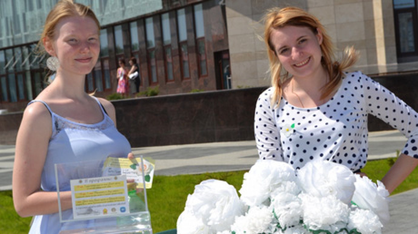 Пензенцам предлагают присоединиться к акции «Белый цветок»