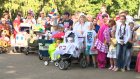 В парке имени Белинского прошел парад детских колясок