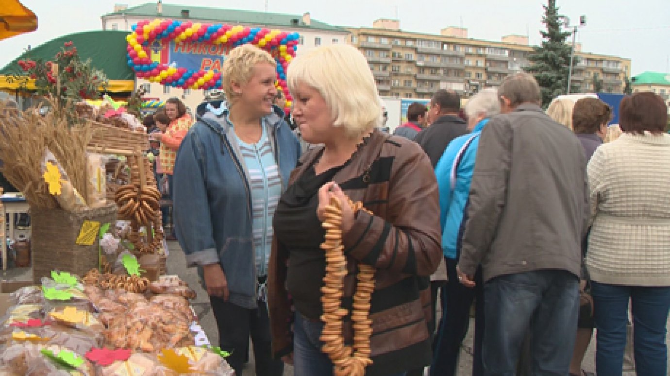 На площади имени Ленина в Пензе открылась ярмарка