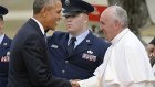 Обама подарил Папе Римскому голубя и ключ