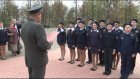 Ученики кузнецкой школы приняли кадетскую присягу