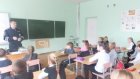 Сотрудники ГИБДД провели урок безопасности для школьников Колышлея