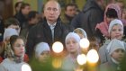 Путин встретил Рождество в храме в Тверской области