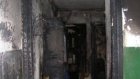 На улице Московской в Пензе сгорел расселенный дом