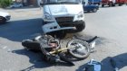 В Кузнецке при столкновении с «Газелью» пострадал мотоциклист