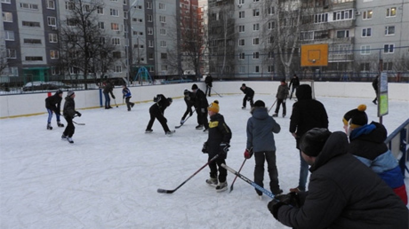 На каждую хоккейную коробку в Пензе выделяется 286 тысяч рублей