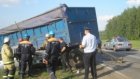 На дороге Пенза - Сердобск оторвавшийся прицеп врезался в ВАЗ-2110