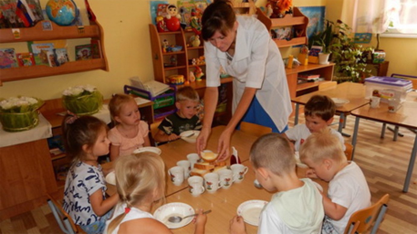В детском саду в Ахунах отремонтировали пищеблок