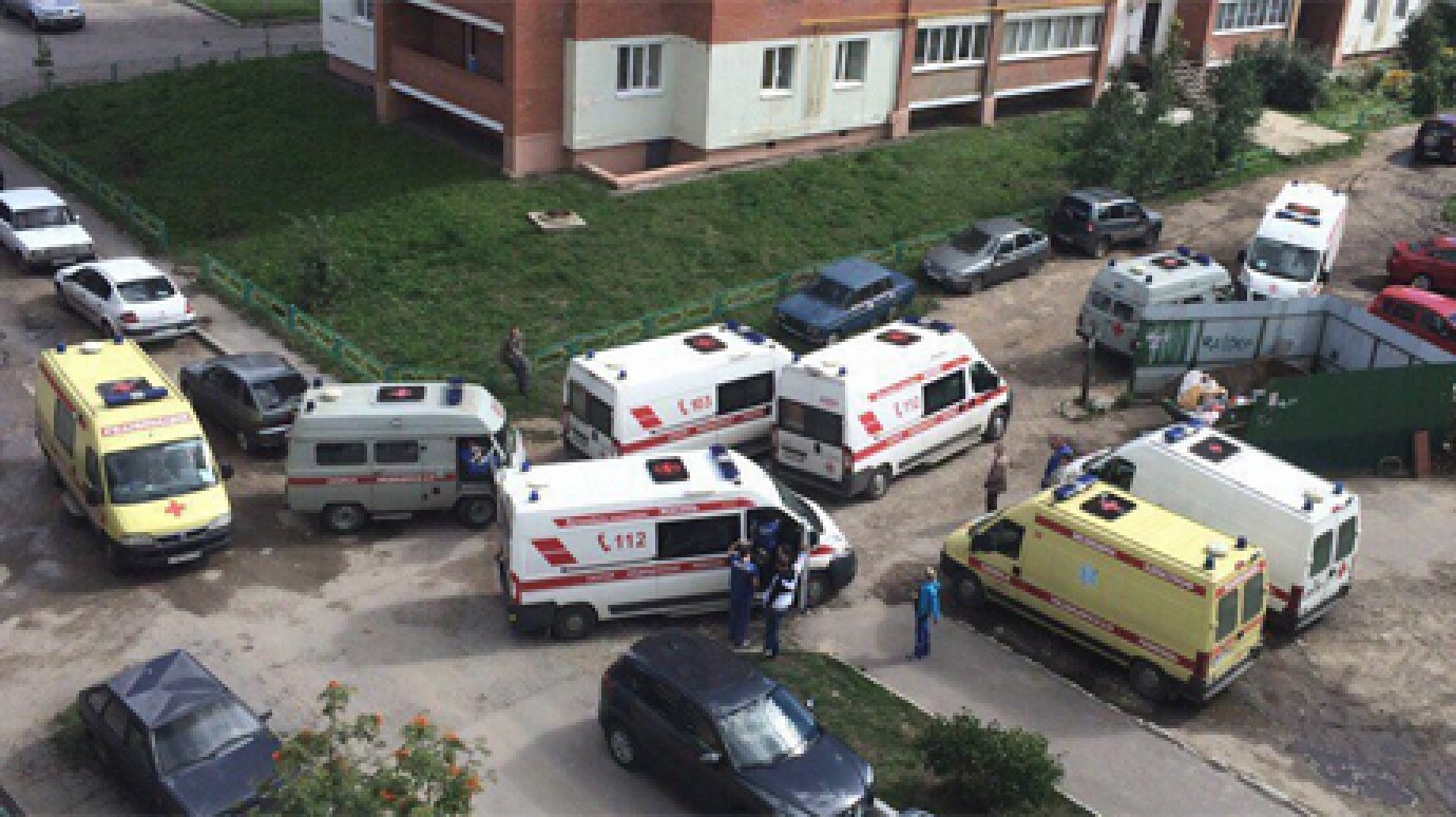 Машины скорой помощи собрались в Арбекове для проверки ГЛОНАСС