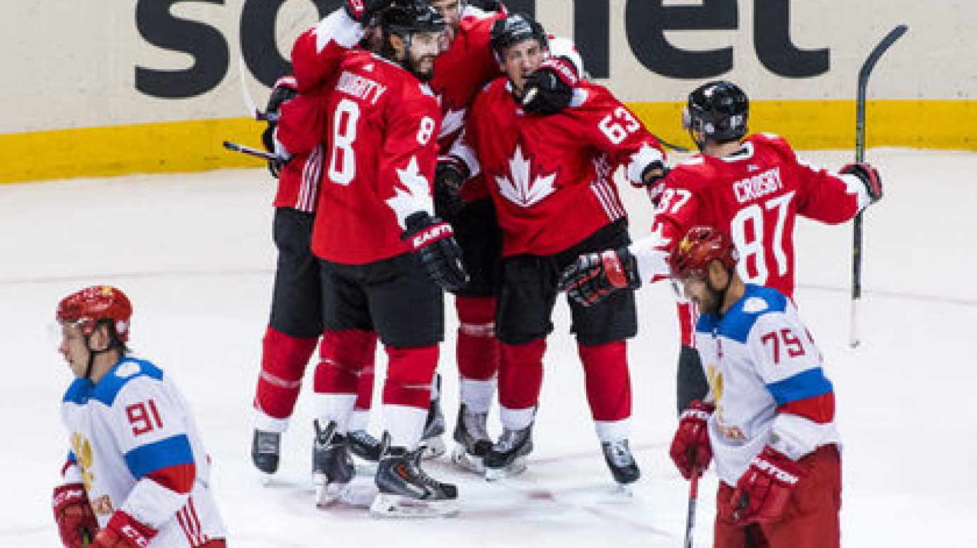 Канада обыграла Россию в полуфинале Кубка мира по хоккею