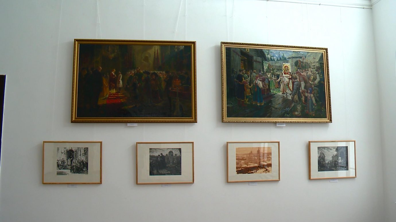 В Пензе открылась выставка картин Дениса Санталова