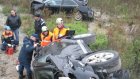 Спасатели деблокировали пассажирку, зажатую в Mitsubishi Outlander