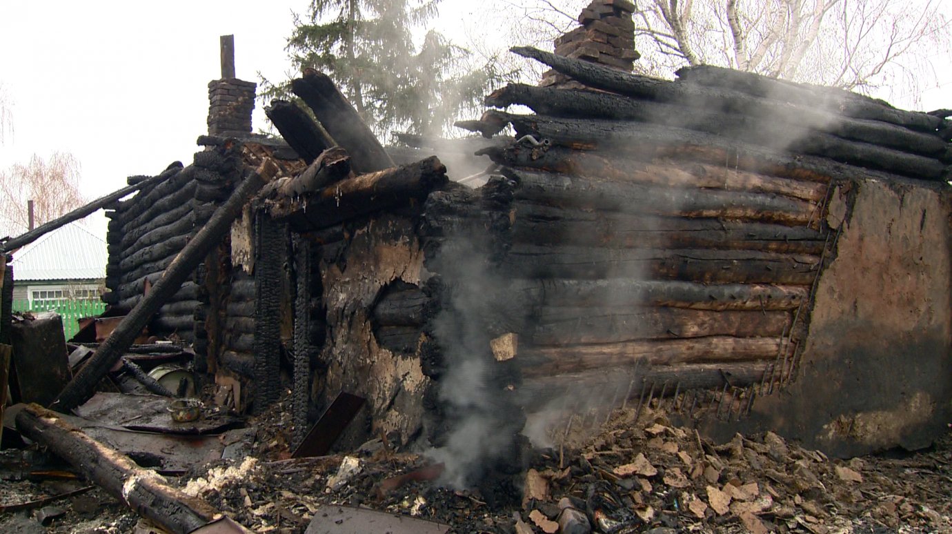 Пожар в селе Царевщино произошел из-за нарушения правил безопасности