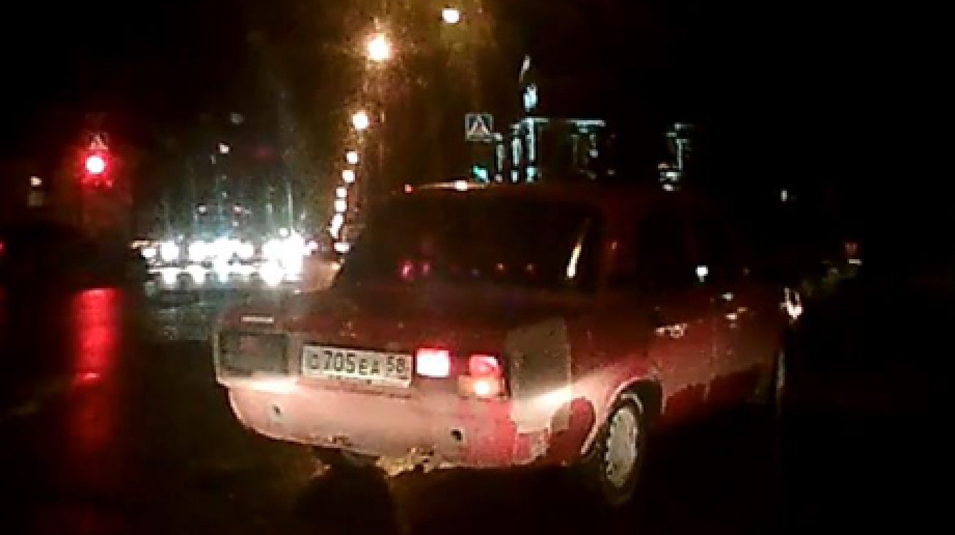 Пензенский автомобилист опубликовал видео с нарушениями ПДД