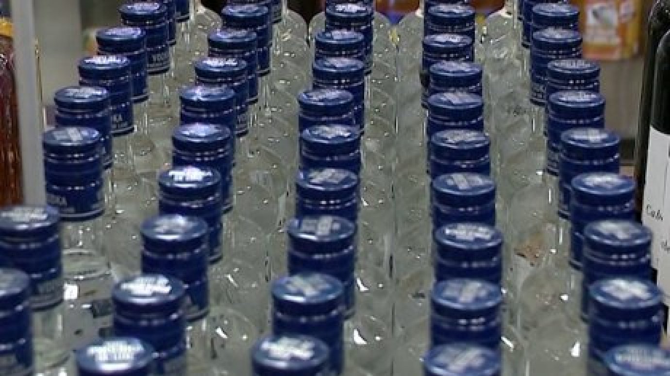 В Пензе мужчину оштрафовали за кражу бутылки водки