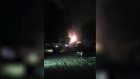 В Заречном потушили крупный пожар на улице Школьной