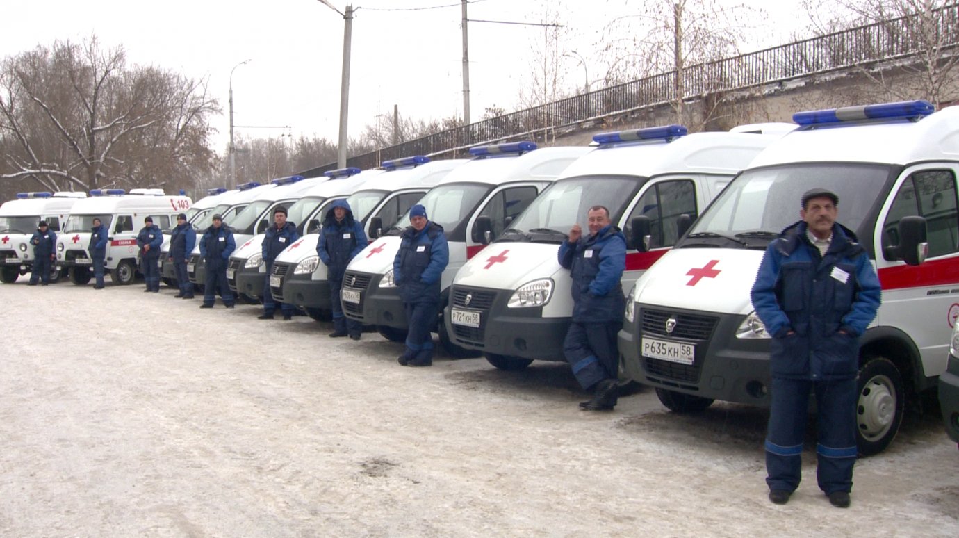 В Пензу доставили 26 новых автомобилей скорой помощи
