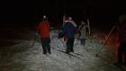 Воспитанники клуба «Горизонт» совершили ночной лыжный поход