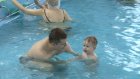 Пензенские малыши проводят первые дни 2017-го в бассейне