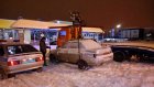 С Привокзальной площади для уборки снега эвакуировали 5 автомобилей