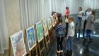В филармонии открылась выставка 15-летней художницы