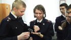 Пензенские полицейские научили кадетов снимать отпечатки пальцев